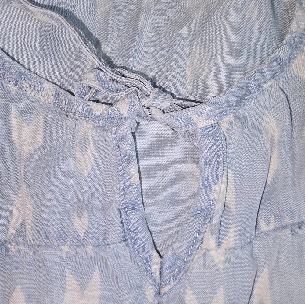 Epic Threads, Girls Dress, M, Denim Aztec Design